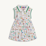 Magnetic Bodysuit Collar Dress (Love All)