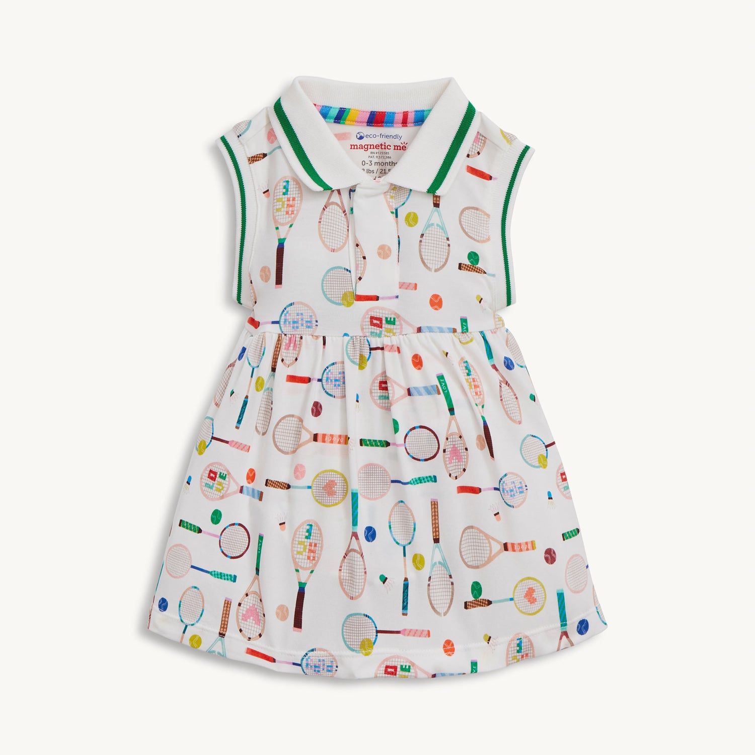 Magnetic Bodysuit Collar Dress (Love All)