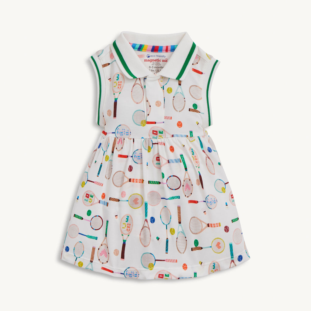 Magnetic Bodysuit Collar Dress (Love All)