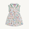 Magnetic Bodysuit Collar Dress (Love All)