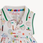 Magnetic Bodysuit Collar Dress (Love All)