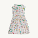 Magnetic Sleeveless Collar Dress (Love All)