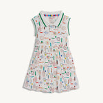 Magnetic Sleeveless Collar Dress (Love All)