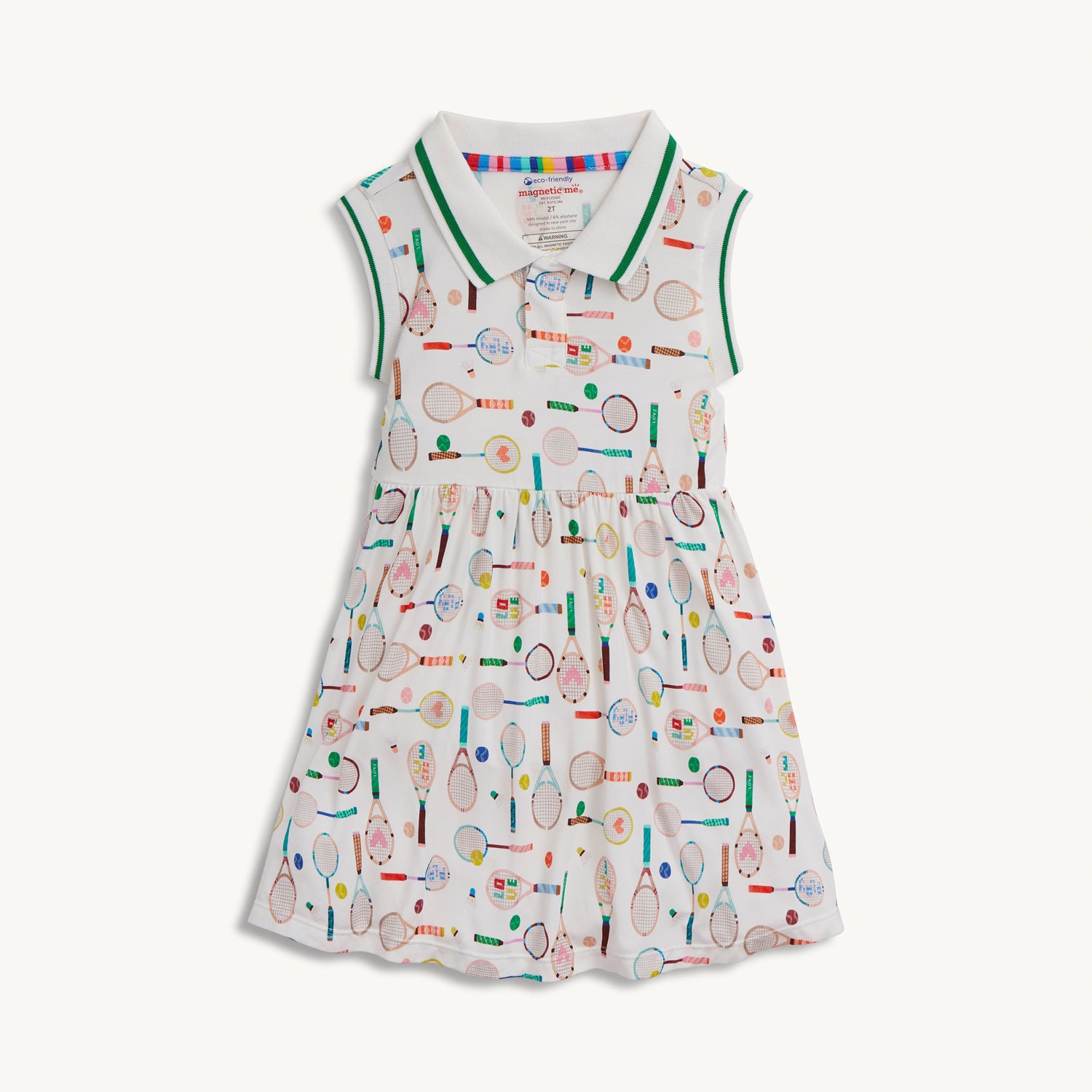 Magnetic Sleeveless Collar Dress (Love All)
