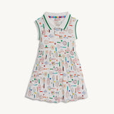 Magnetic Sleeveless Collar Dress (Love All)