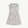 Magnetic Sleeveless Collar Dress (Love All)