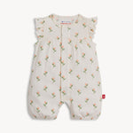 Magnetic Romper (Floral Chicken Tender)