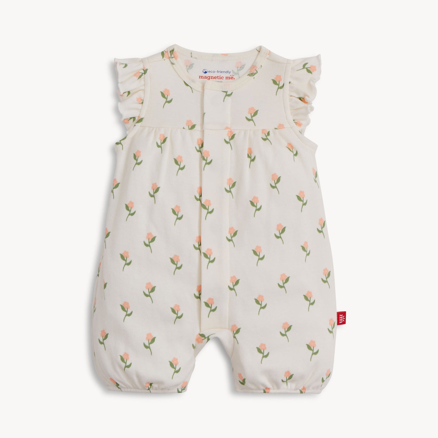 Magnetic Romper (Floral Chicken Tender)