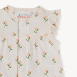 Magnetic Romper (Floral Chicken Tender)