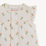 Magnetic Romper (Floral Chicken Tender)