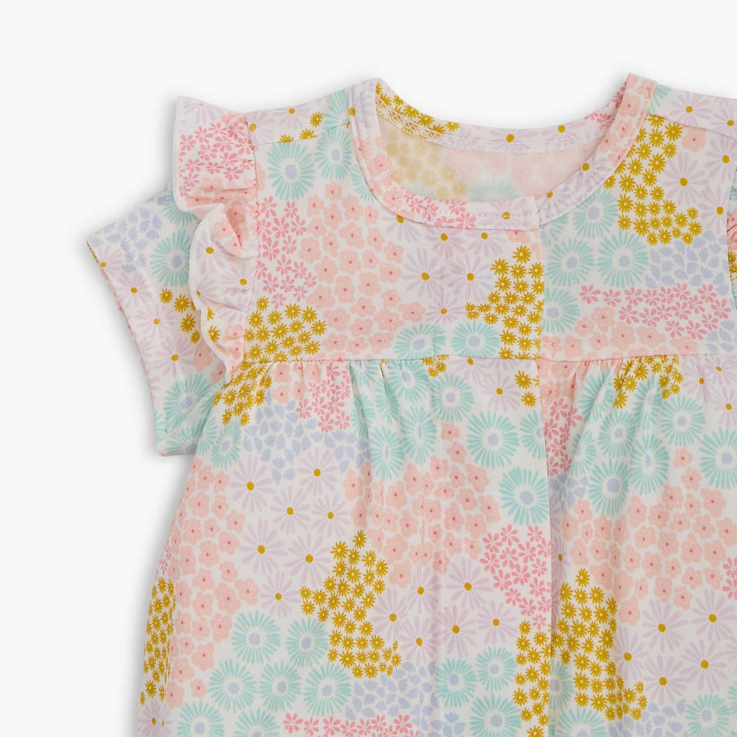 Ruffle Sleeve Romper (Harper)