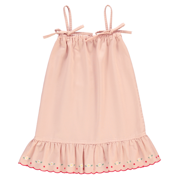 Mara Strap Dress (Shell Pink)