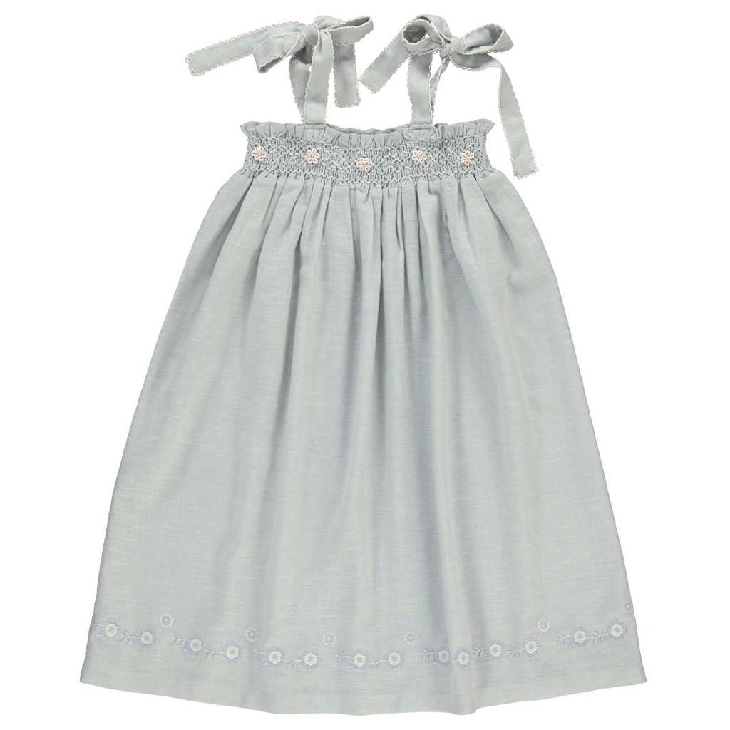 Maya Dress (Cloud Blue)