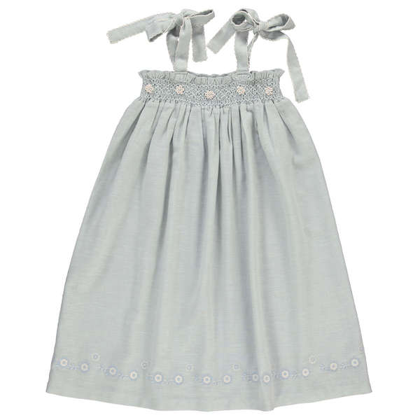 Maya Dress (Cloud Blue)