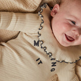 Milking It Bodysuit (Oat)