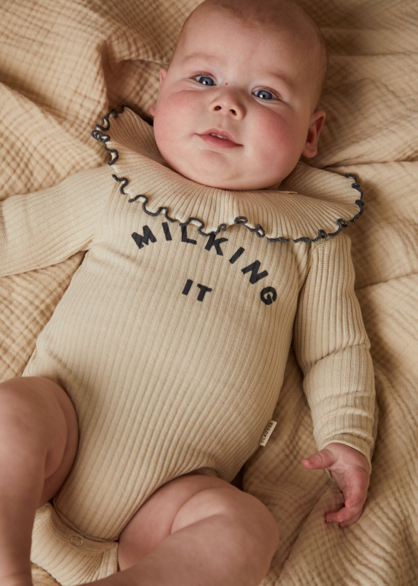 Milking It Bodysuit (Oat)