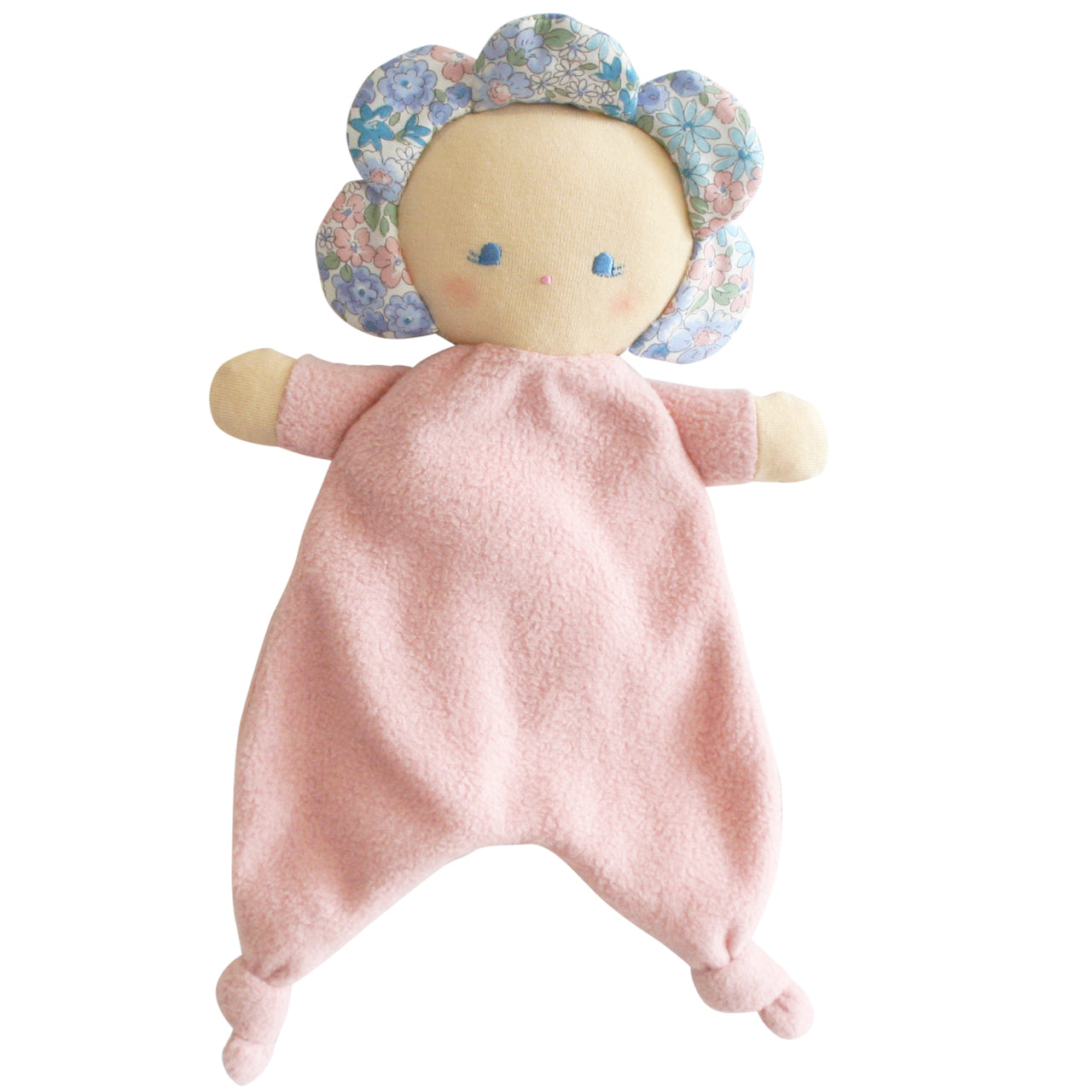 Flower Baby Comforter Lilly Blue