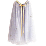 Dress Up Star Cape Grey Gold