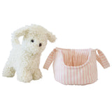 Marshmallow the Puppy & Carrier