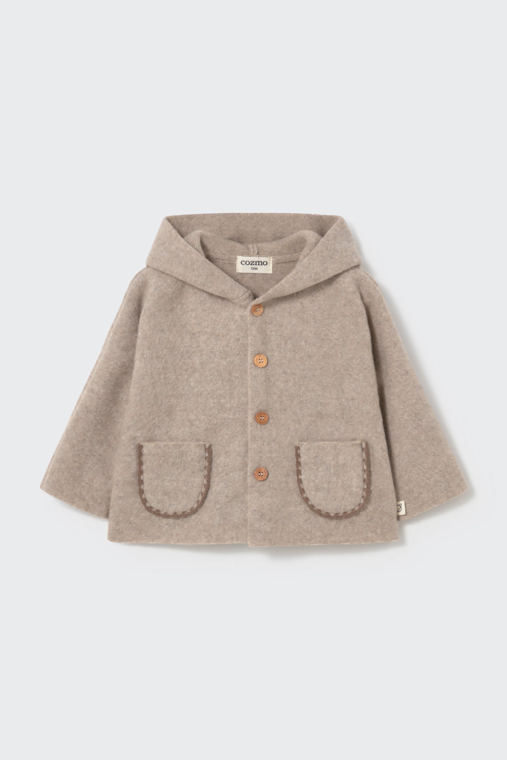 Baby Bamboo Coat (Stone)