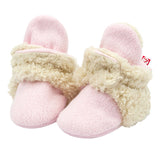 Cozie Furry Baby Bootie (Baby Pink)