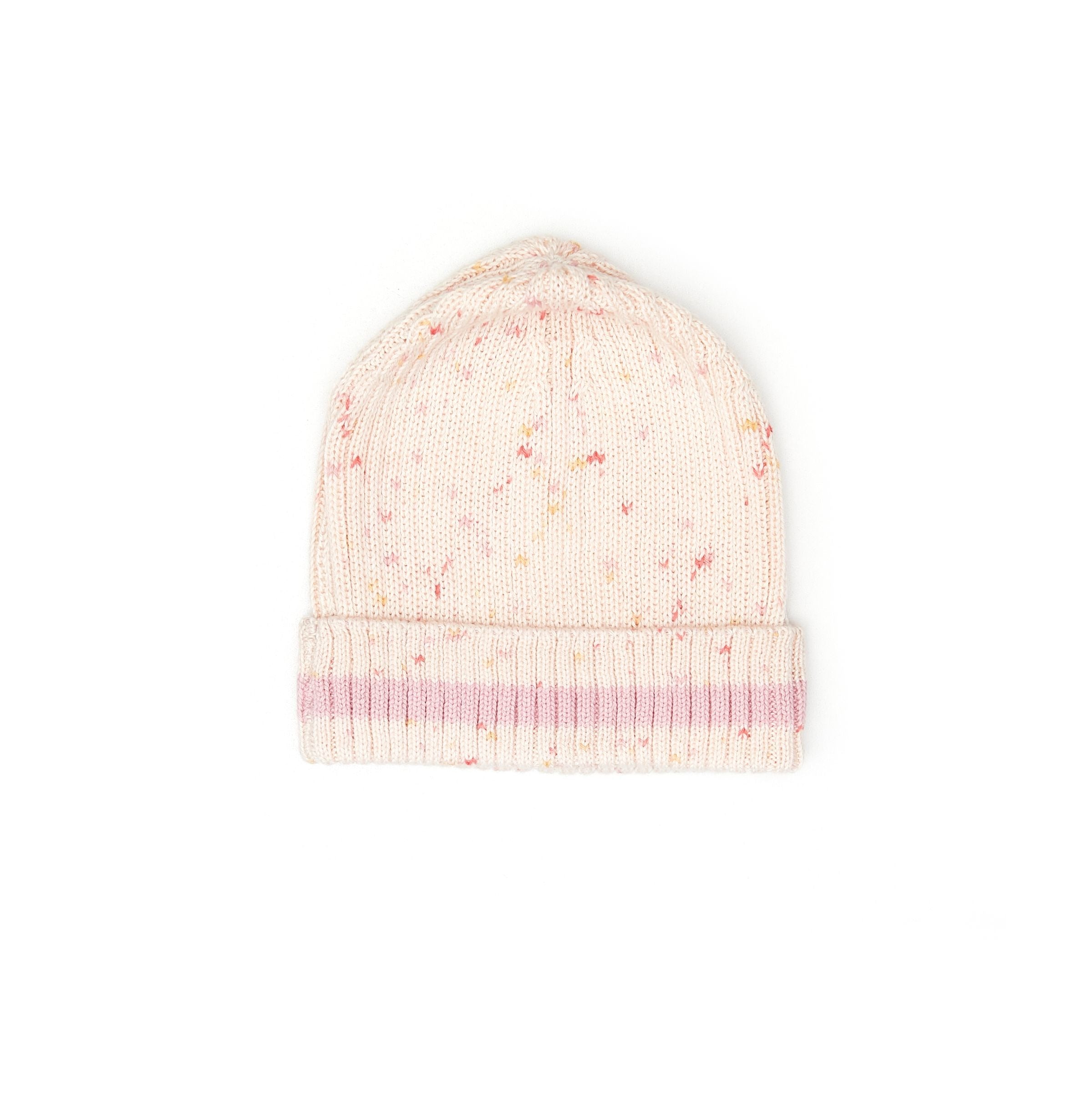 Ribbed Beanie (Rose Confetti/Cameo Pink)
