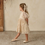 Chloe Dress (Embroidered Daisy)