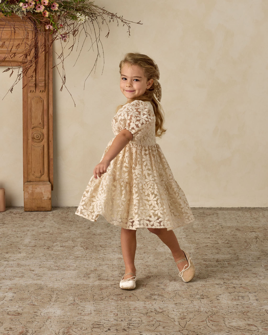 Chloe Dress (Embroidered Daisy) Chloe Dress (Embroidered Daisy)