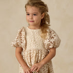 Chloe Dress (Embroidered Daisy)