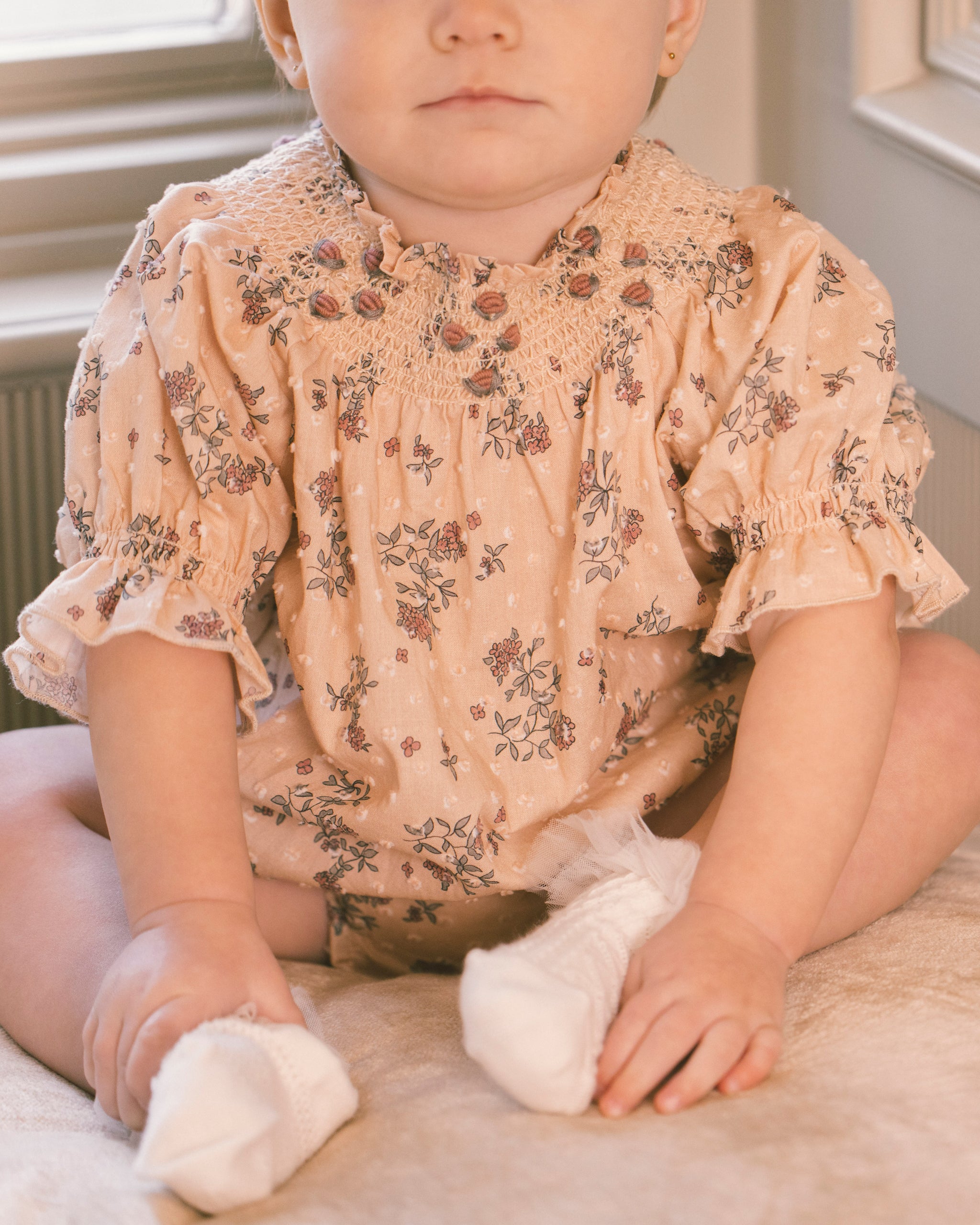 Maddie Romper (French Floral)