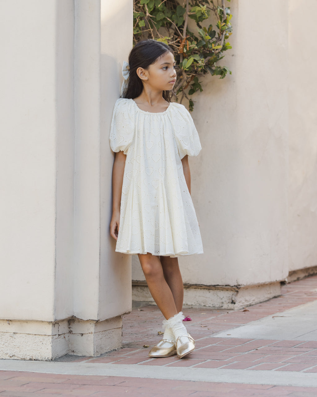Maia Dress (Heart Eyelet)