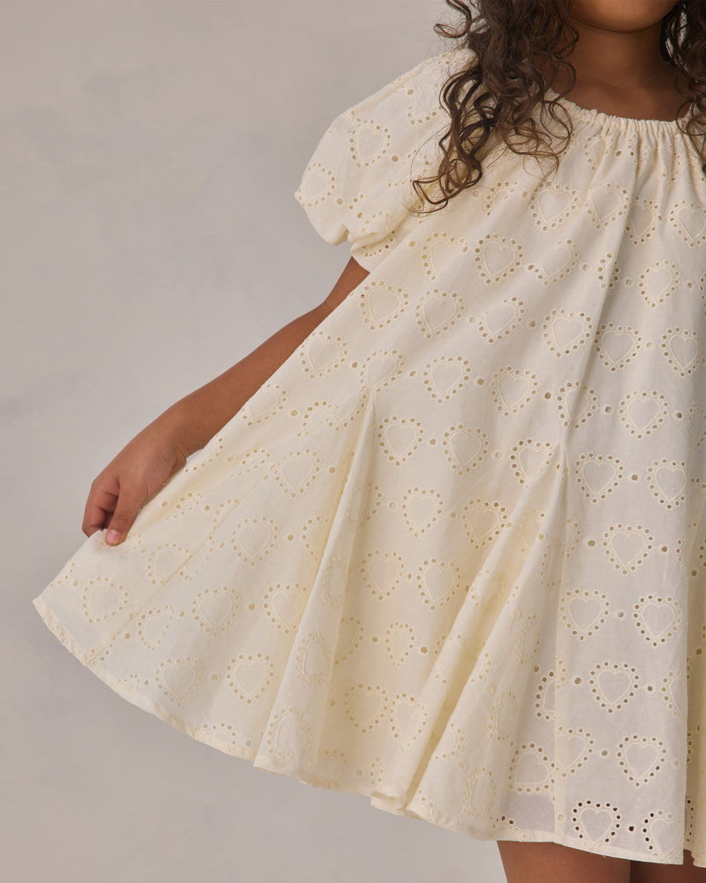 Maia Dress (Heart Eyelet)