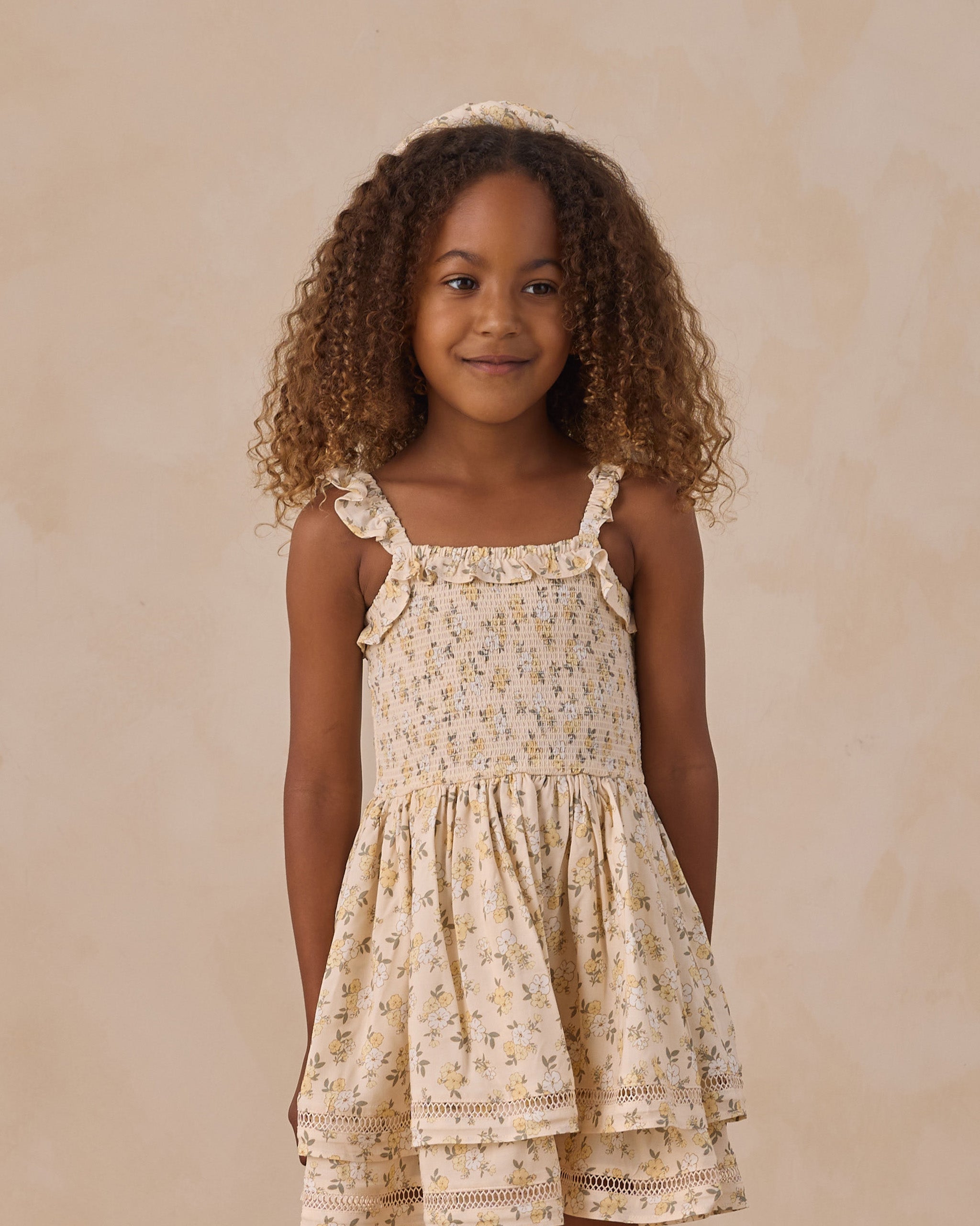 Birdie Dress (Lemon Meadow)