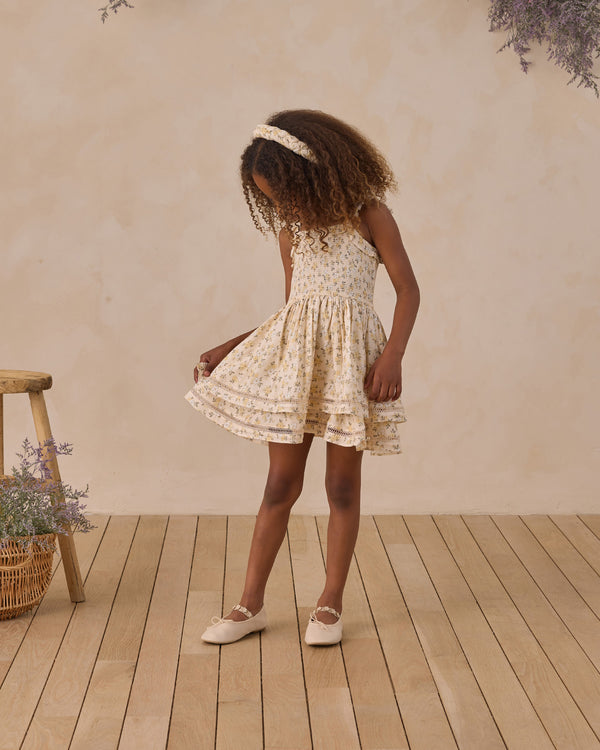 Birdie Dress (Lemon Meadow)