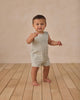 Georgie Romper (Eucalyptus Check)
