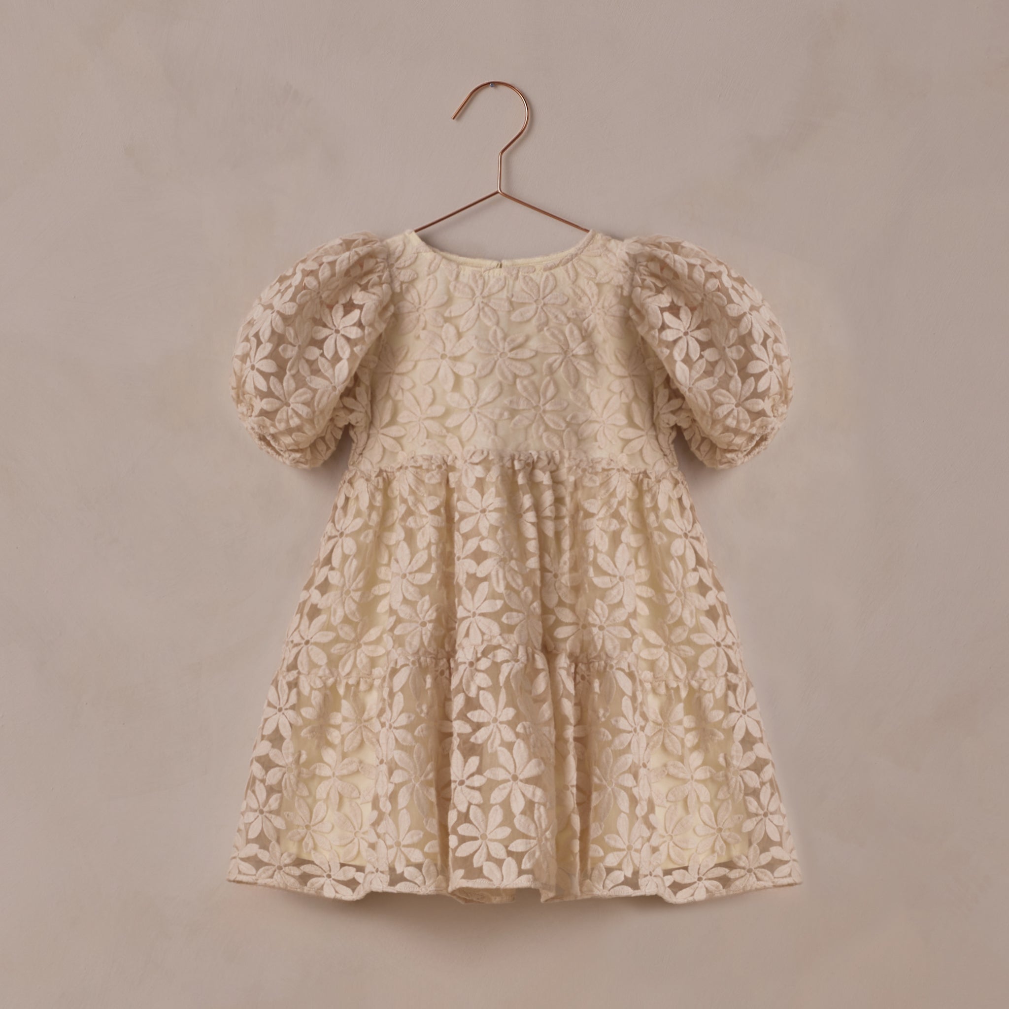 Chloe Dress (Embroidered Daisy)