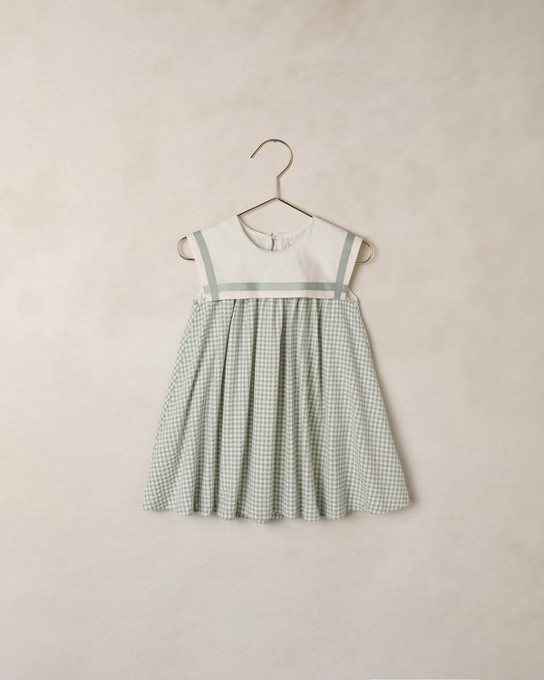 Daisy Dress (Eucalyptus Check)