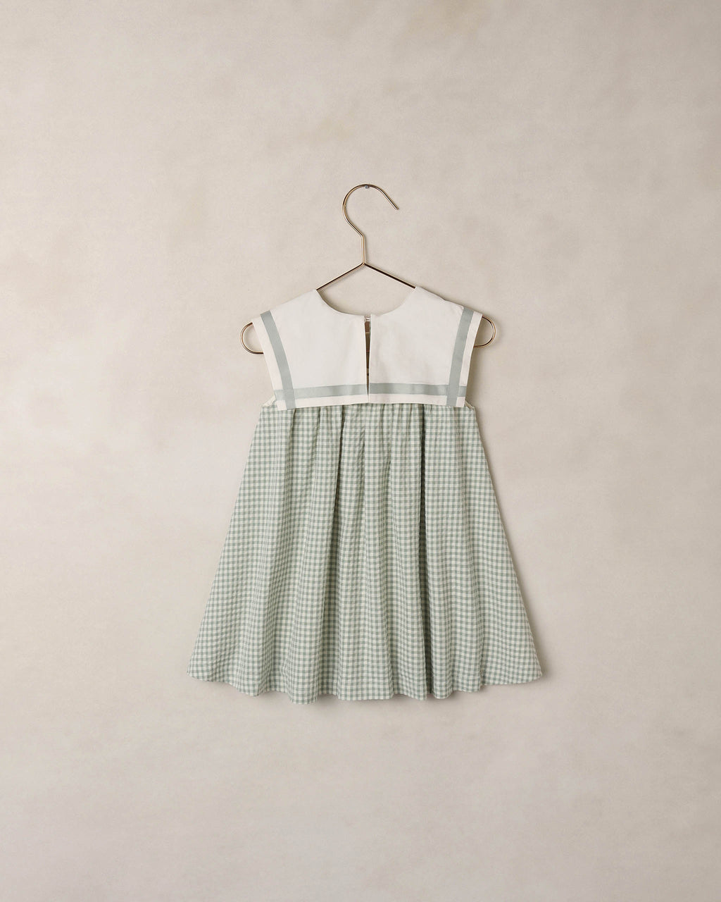 Daisy Dress (Eucalyptus Check)