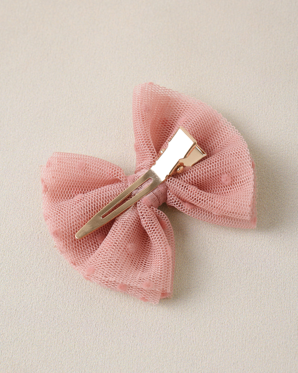 Flutter Tulle Clips (Cotton Candy)