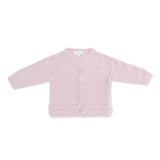 Chenille Button Down Cardigan Set (Blush)