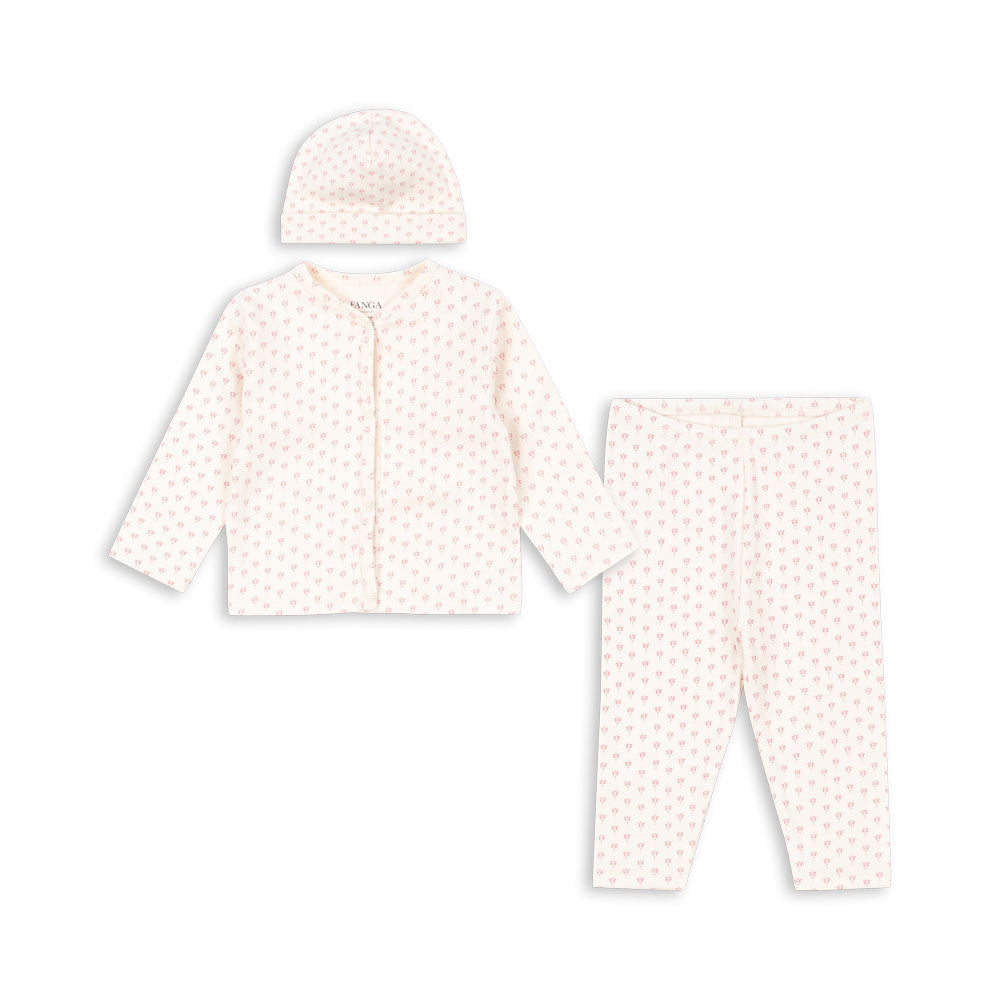 Bello Newborn Set (Punto Rosa)