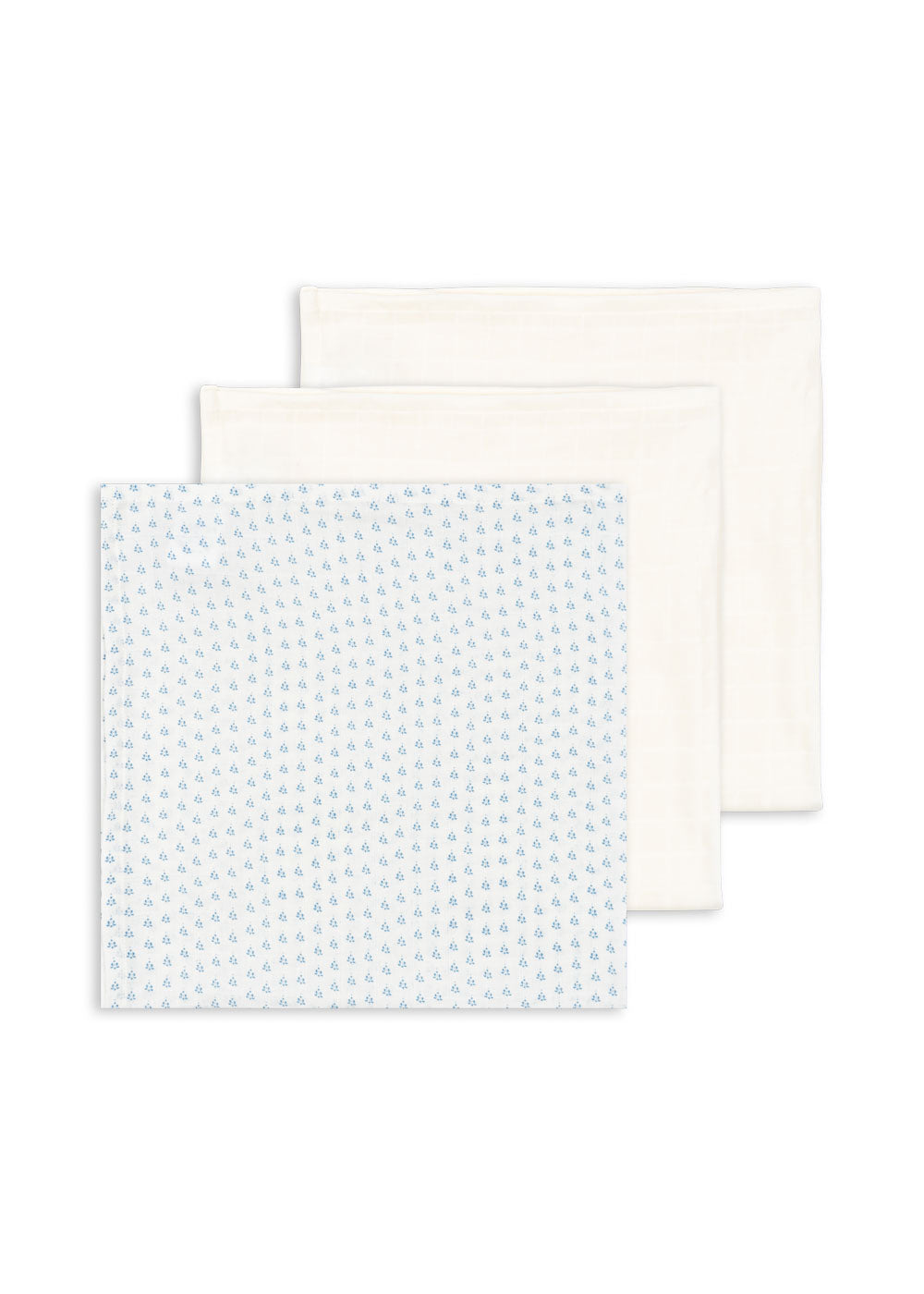 Bellini 3 Pack Muslin Cloth (Punto Blu)