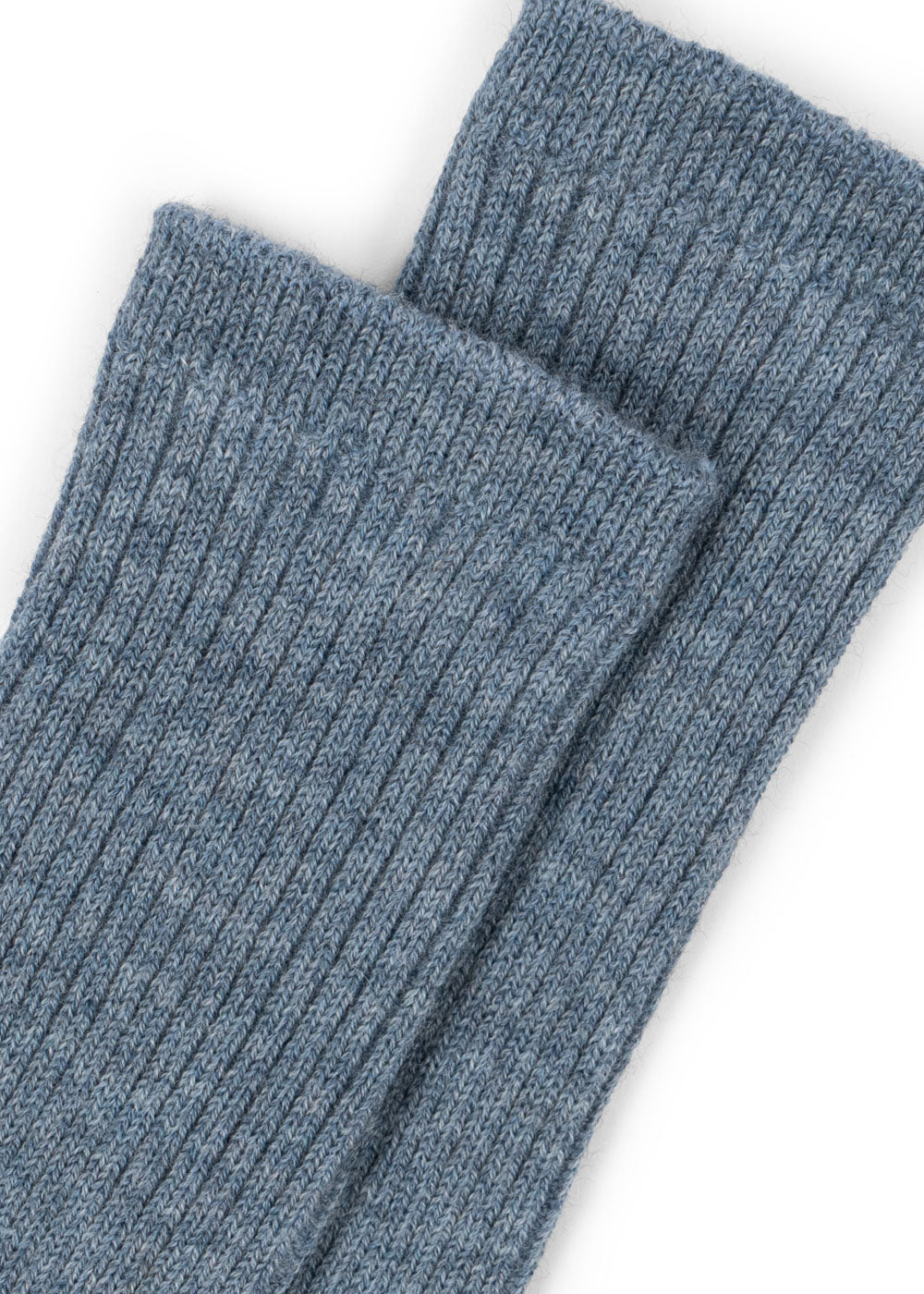 Lana Light Knitted Wool Socks (Ashley Blue)