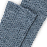 Lana Light Knitted Wool Socks (Ashley Blue)