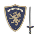 Knight Sword and Shield (Midnight Navy)