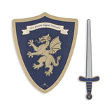 Knight Sword and Shield (Midnight Navy)