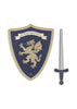 Knight Sword and Shield (Midnight Navy)