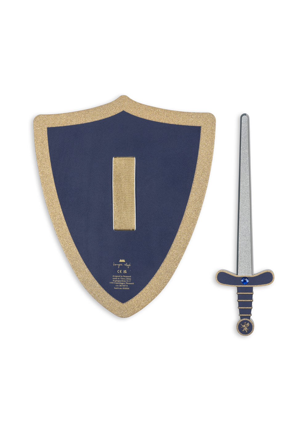 Knight Sword and Shield (Midnight Navy)