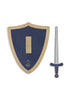 Knight Sword and Shield (Midnight Navy)