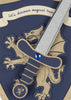 Knight Sword and Shield (Midnight Navy)